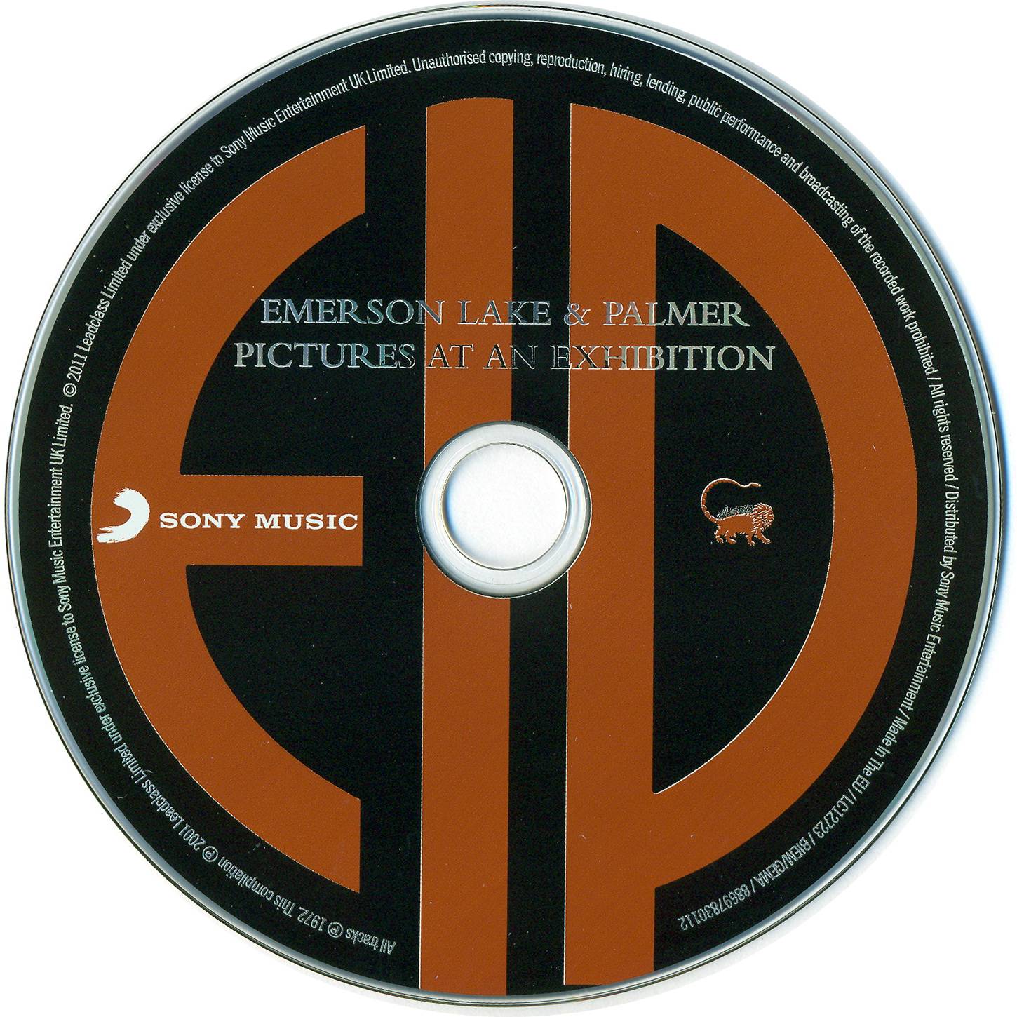 Emerson, Lake and Palmer Pictures At An Exhibition : CD DE
